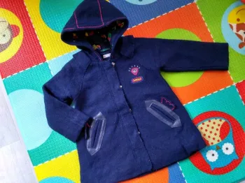 Manteau DPAM en laine bouillie 3 ans