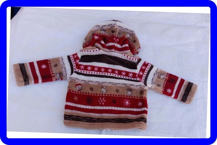 Veste polaire Noël 6 mois - photo numéro 5