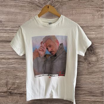 T-shirt manches courtes blanc Matt pokora m.pokora épicentre tour 2024/2025 taille 36 S
