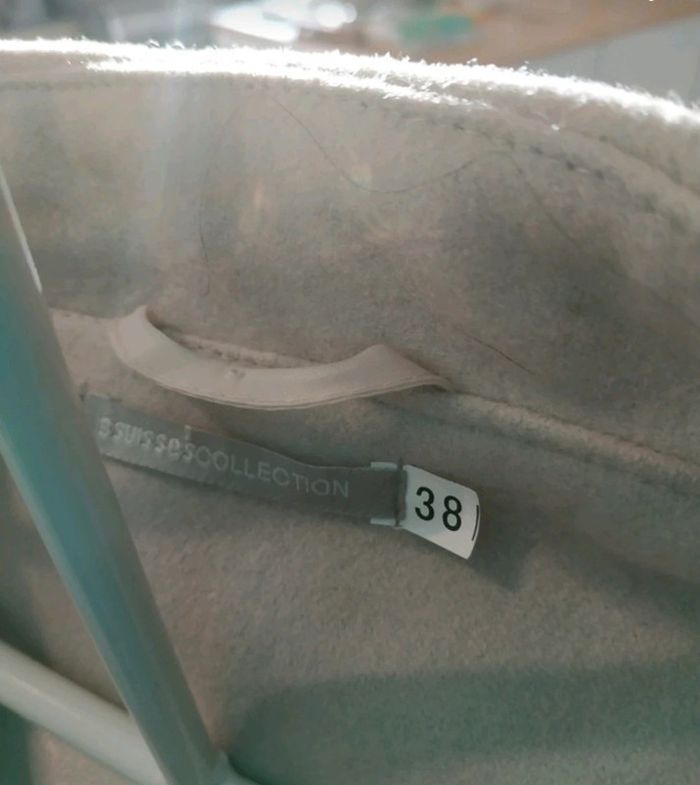 Veste manteau écru crème 3 suisses 38 - photo numéro 3