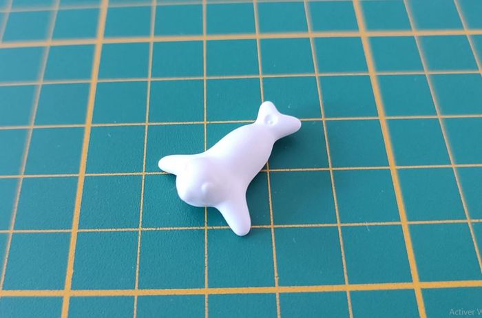 Animal phoque blanc référence 30218982 pièce détachée Playmobil #E55 - photo numéro 1