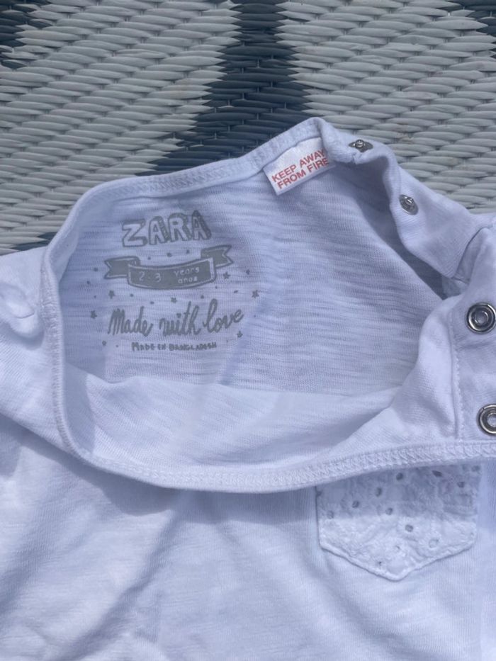 T shirt Zara - photo numéro 2