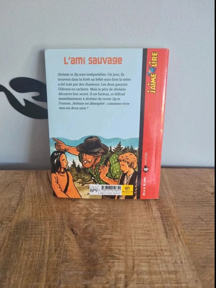 Livre enfant j'aime lire l'ami sauvage - photo numéro 7