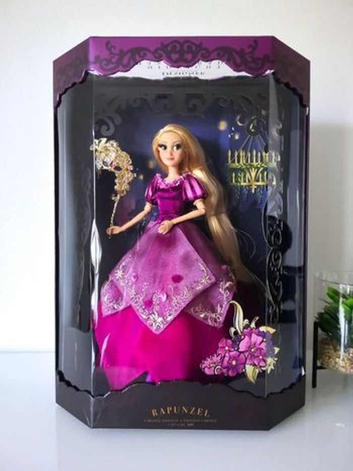 Poupée édition limitée Raiponce designer midnight masquerade Disney NEUVE - photo numéro 2