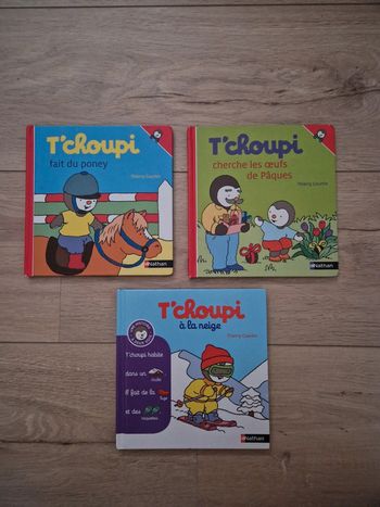 Livres T'choupi 📚