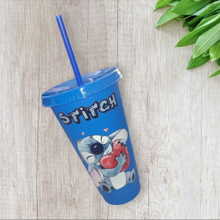 Grand gobelet à paille stitch Disney - photo numéro 2