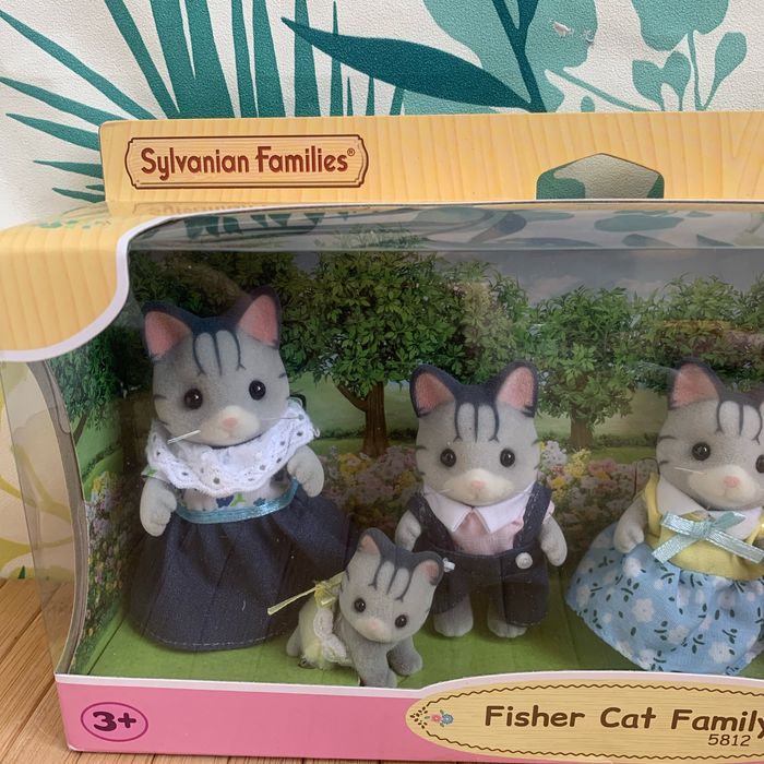 Fisher cat family sylvanian families 5812 - photo numéro 2