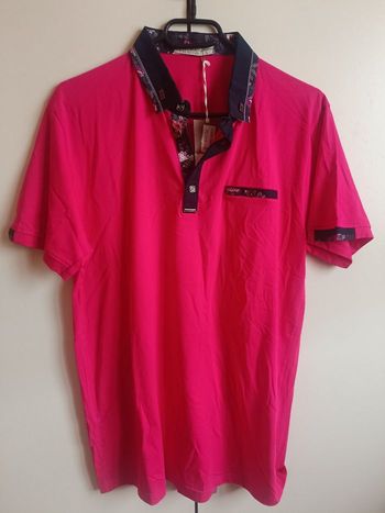 Polo fushia Maxway taille L