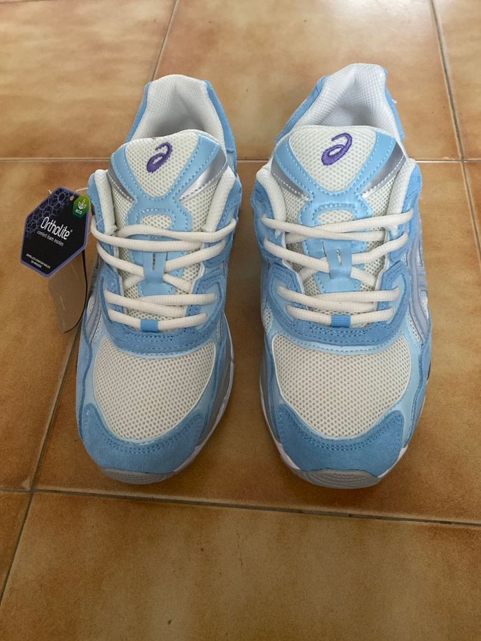 Asics gel nyc bleu gris - photo numéro 2