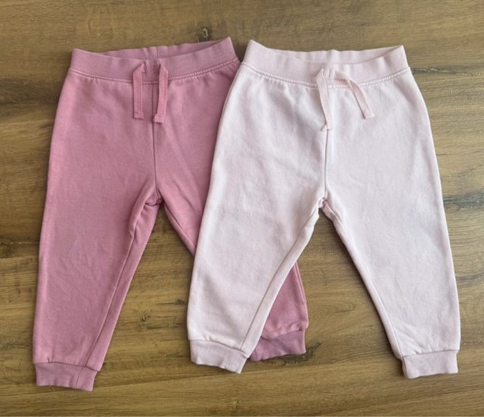 🌸Lot de 2 Pantalons jogging bébé fille🌸