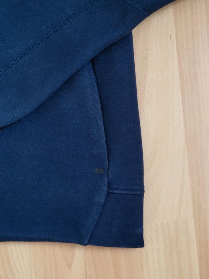 Sweat à capuche Nike Tech bleu Excellent état - photo numéro 4