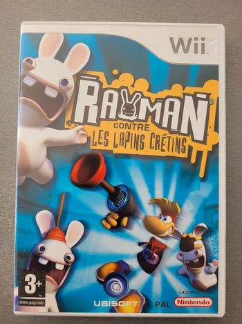 Jeux vidéo wii rayman contre les lapins crétins