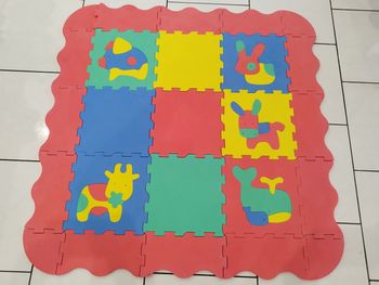 Tapis de jeux pour parc enfant