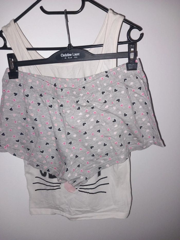 Pyjama short Taille xL - photo numéro 3