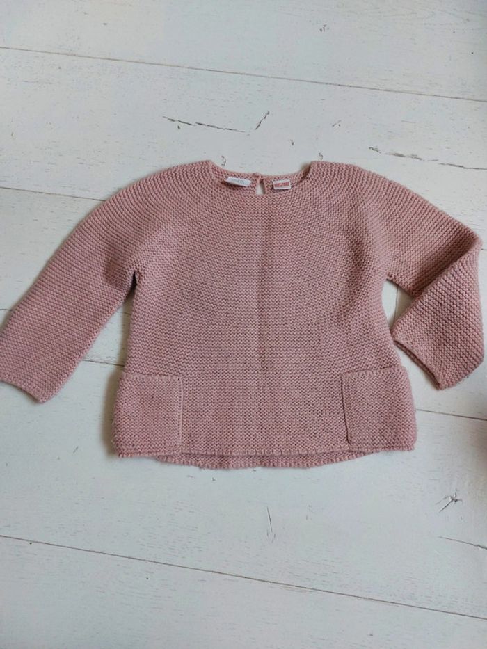 Pull Zara vieux rose Taille 2-3 ans