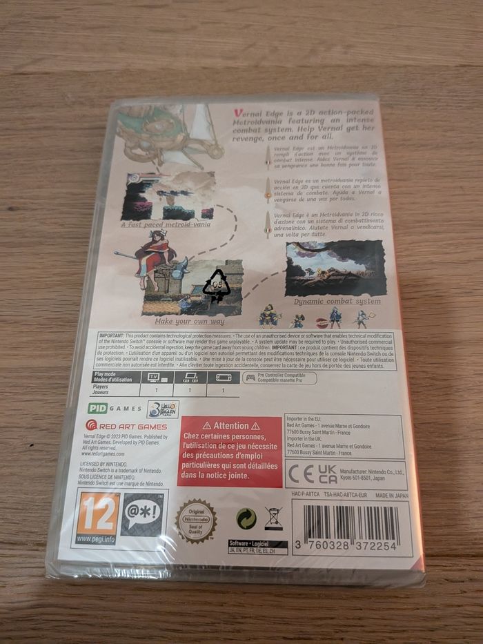 Vernal edge switch neuf sous blister - photo numéro 2