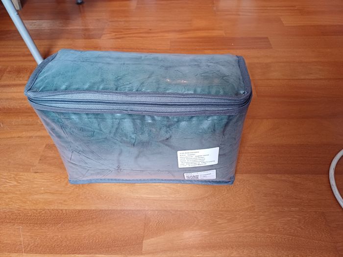 Housse de couette et Taies d'oreiller en Flanelle (vert impérial) - photo numéro 4