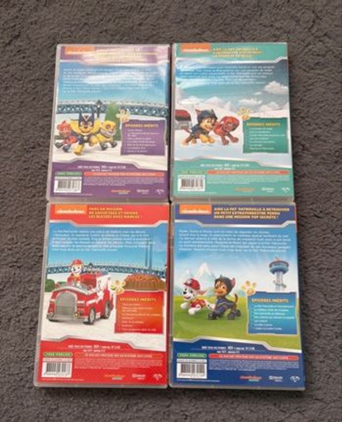 Lot de dvd Paw patrol la patte patrouille - photo numéro 2