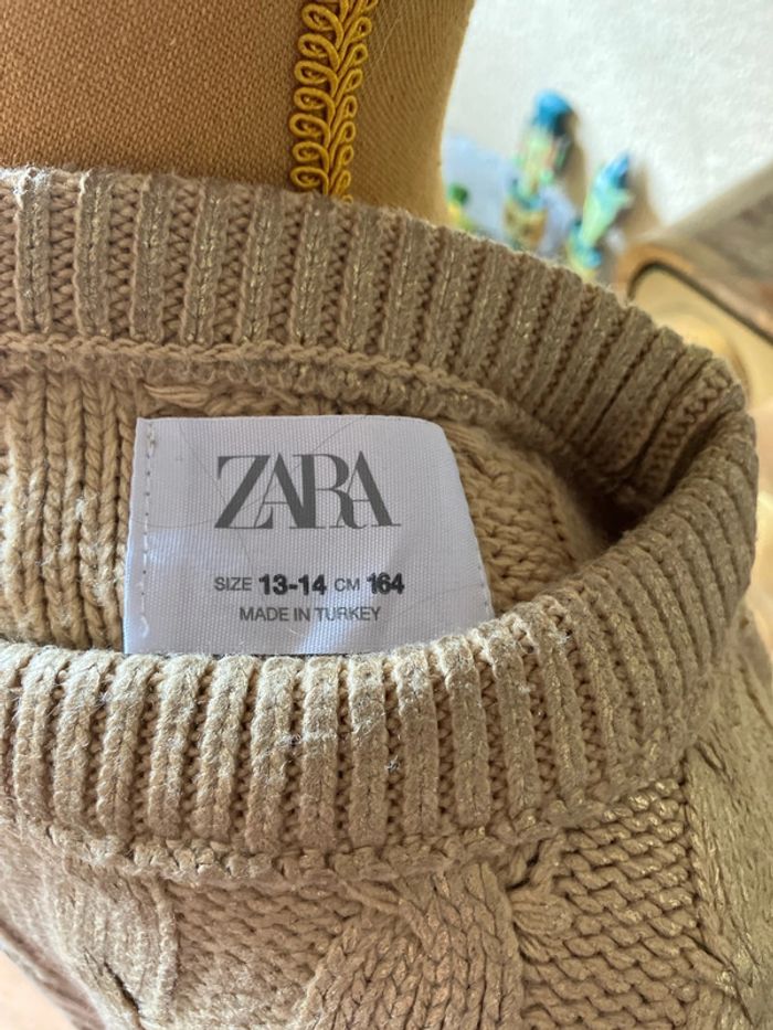 Zara pull doré taille 13 14 ans - photo numéro 6