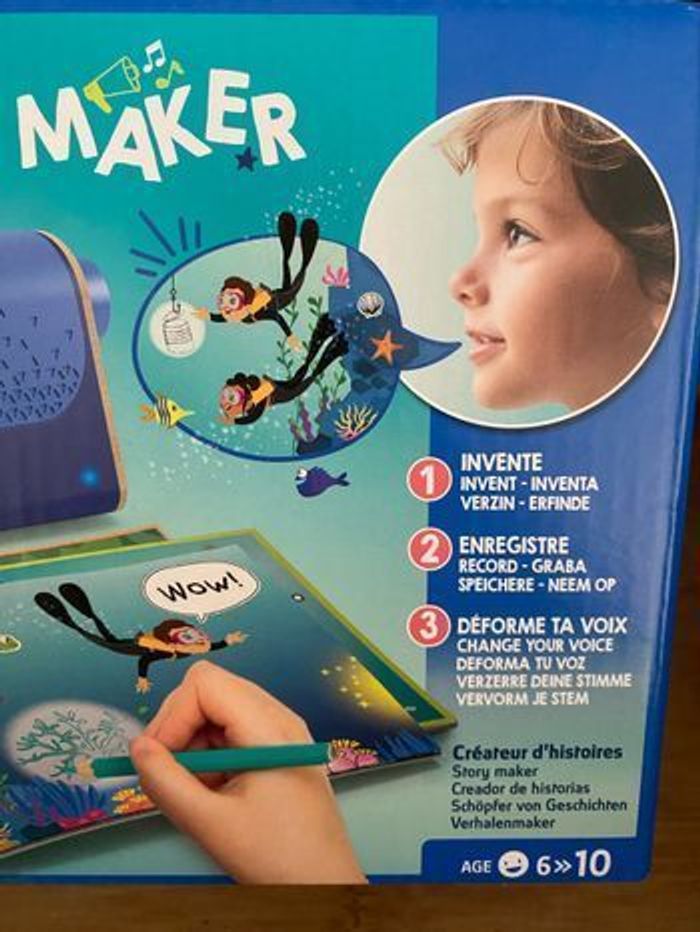 Neuf Enregistreur d’histoire Stories maker Maped - photo numéro 3