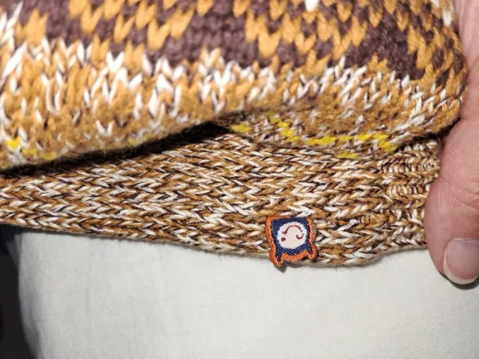 Pull gilet mignon comme neuf dpam 12 mois moutarde porté 1 fois - photo numéro 6