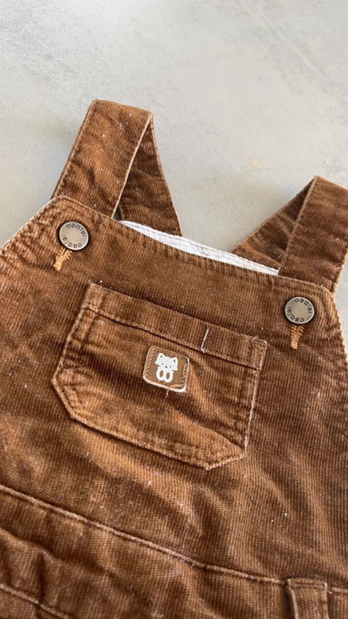 Salopette marron obaibi - photo numéro 2