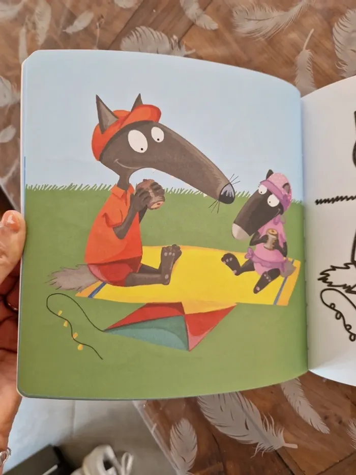 Coloriages petit loup - photo numéro 4