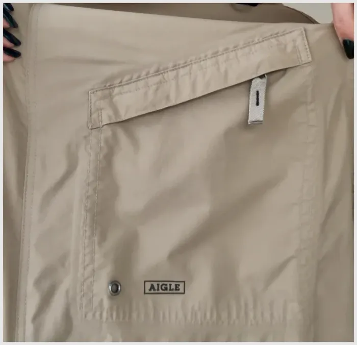 Manteau Coupe vent Aigle beige XXL bon état - photo numéro 7