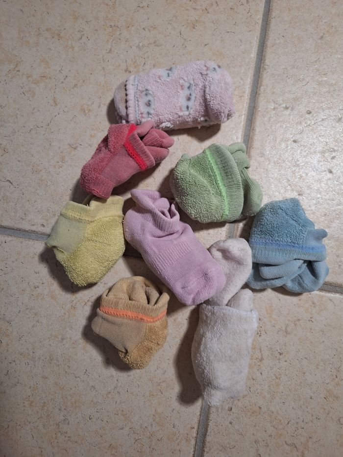 Lot 22 paires chaussettes / 19 au 23 - photo numéro 2