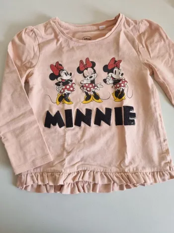 T-shirt sequins minnie