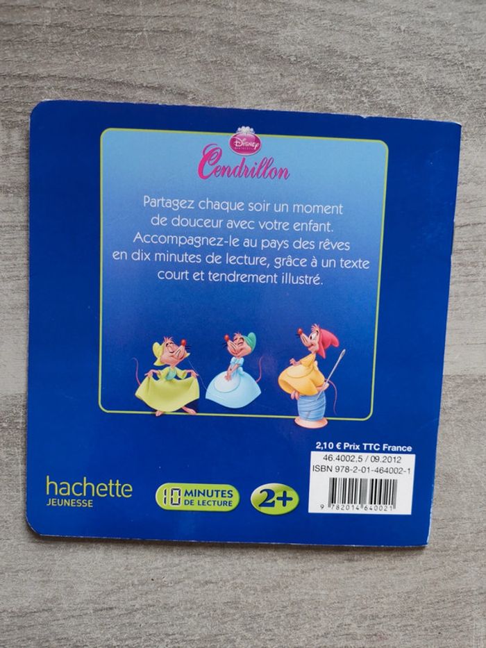 Livre mon histoire du soir Cendrillon Disney - photo numéro 2