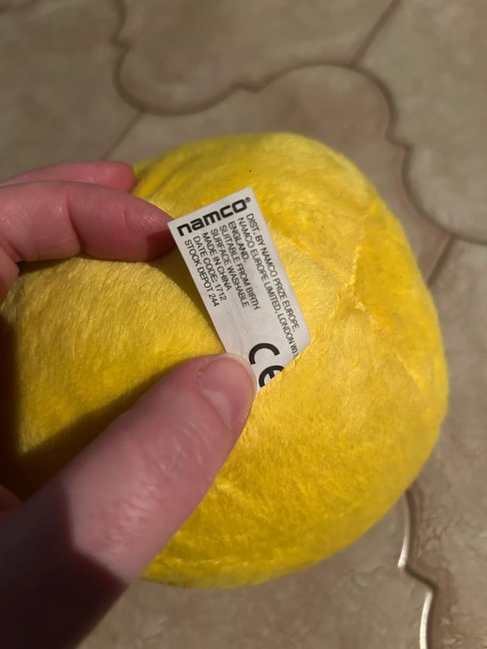 Peluche ancienne vintage pac-man comme neuve - photo numéro 10