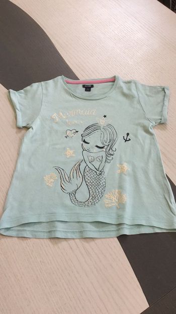 Tee-shirts sirène 5 ans