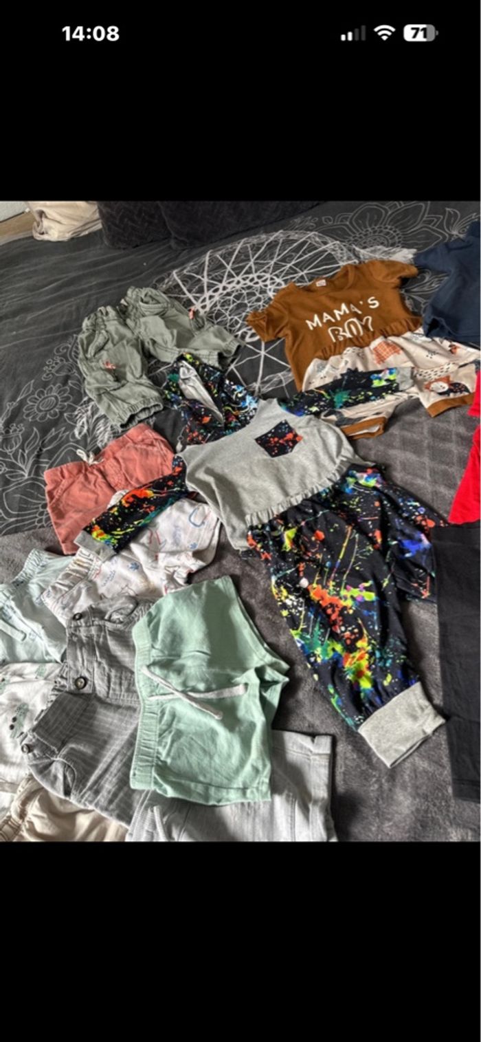 Lot de vêtements garçon 9 mois - photo numéro 5