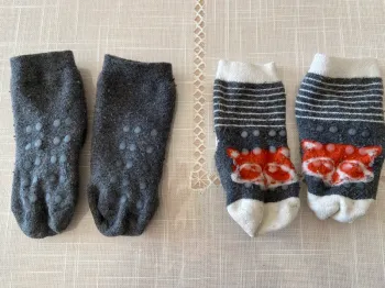 Chaussettes hiver et gants