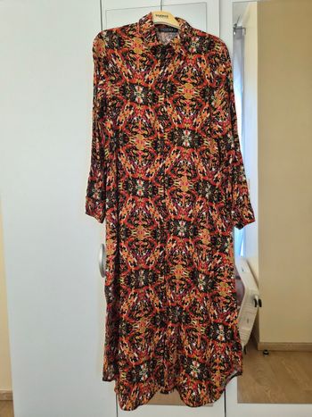 Robe imprimée multicolore