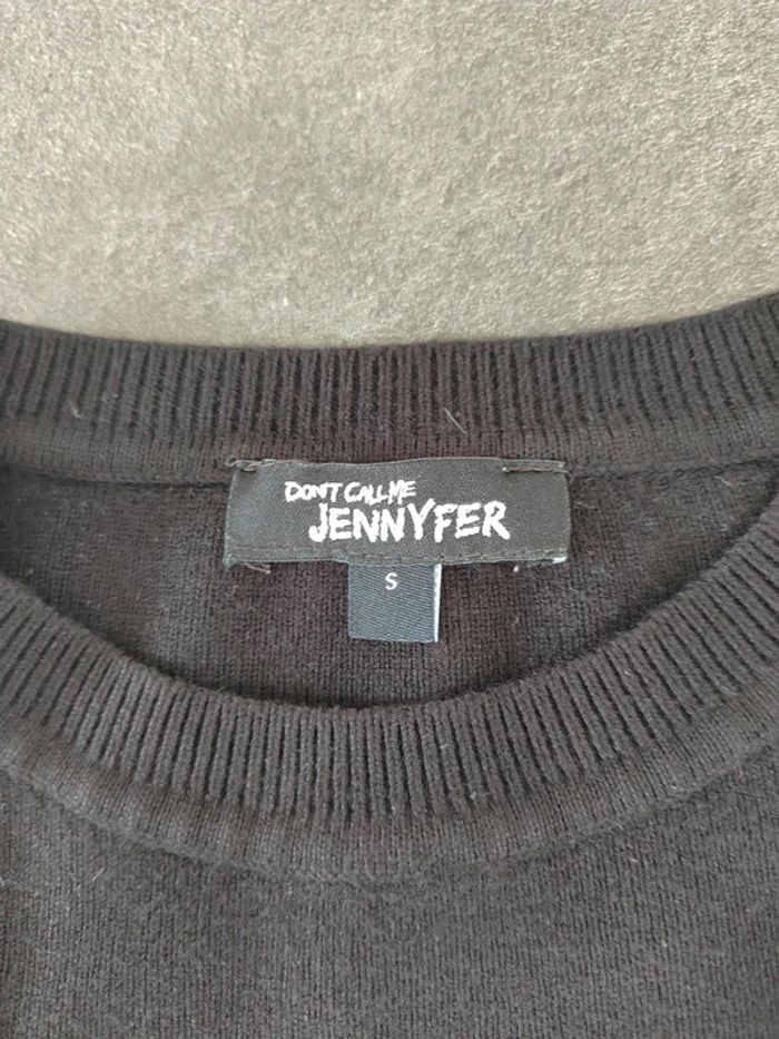 Top / débardeur noir sans manche Jennyfer Taille S Excellent état - photo numéro 2