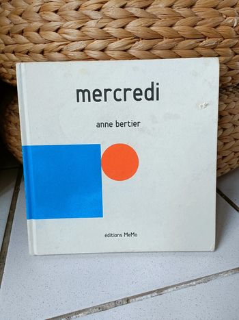 Livre mercredi de Anne bertier