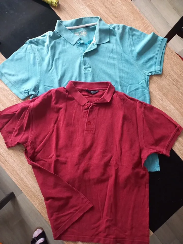 Lot de 2 polos homme L - photo numéro 2