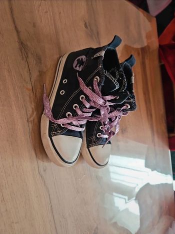 Basket montante en toile lulu castagnette 31