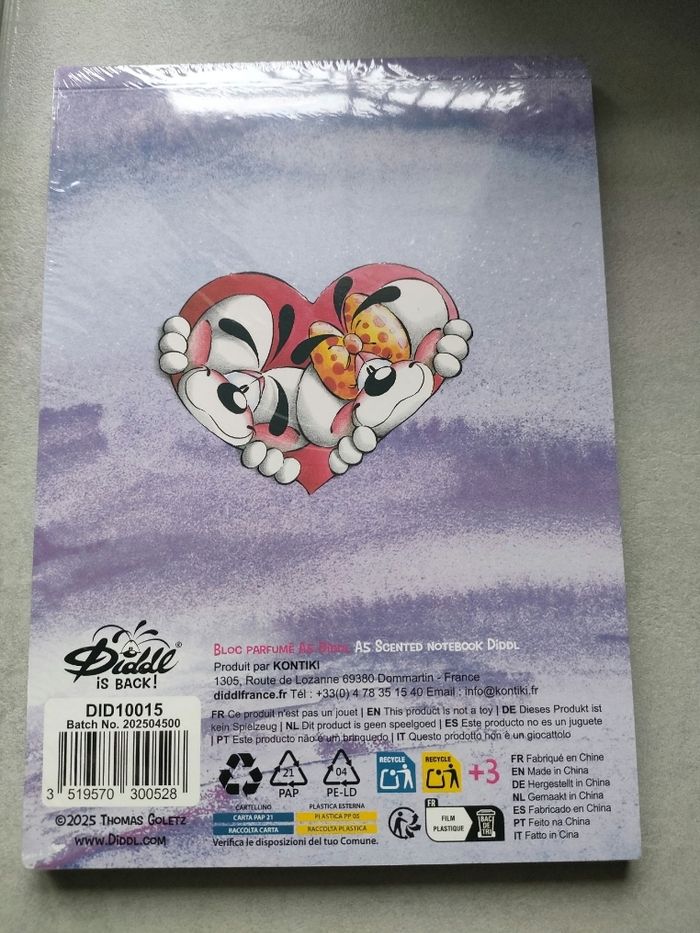Carnet Diddl is back neuf A5 - photo numéro 2