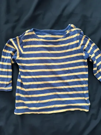 T-shirt rayé manche longue léger