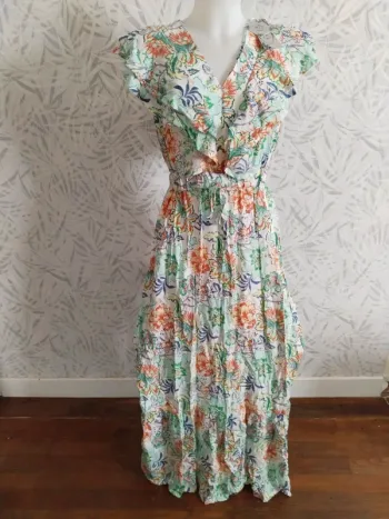 🚨 promo 🚨 robe bohème longue neuve femme été taille S M 36 38