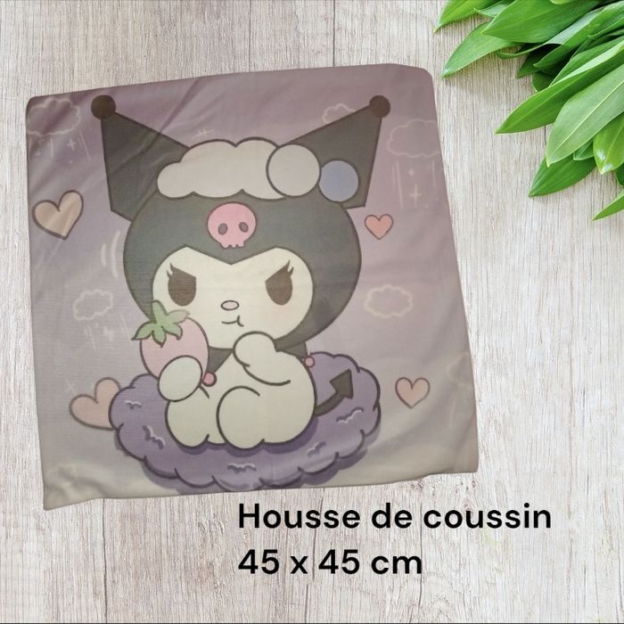 Housse de coussin kuromi