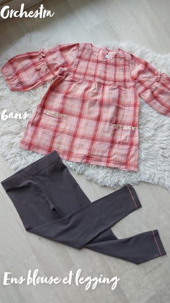 Blouse et legging 6 ans orchestra