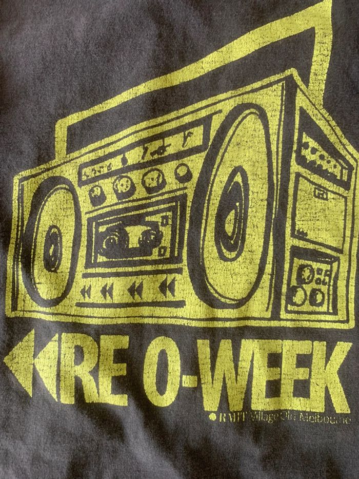 T-shirt noir homme quoz plus Australia taille extra large - photo numéro 2