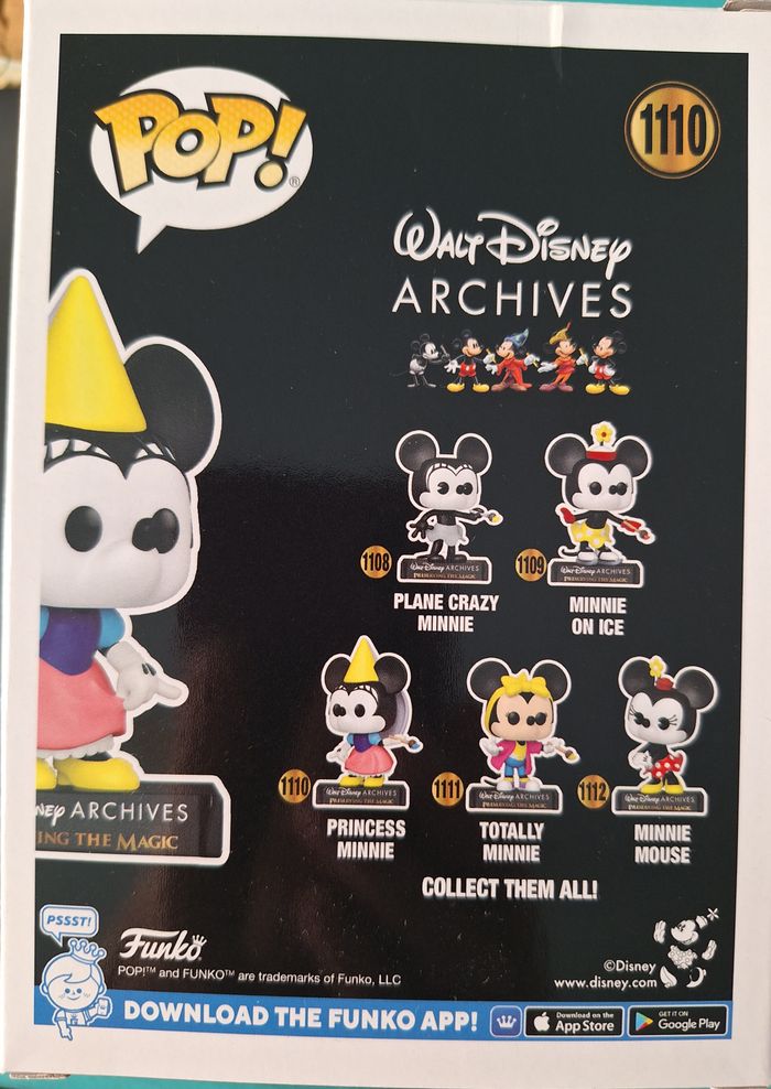 Princess Minnie - Walt Disney Archives - Pop 1110 - photo numéro 3