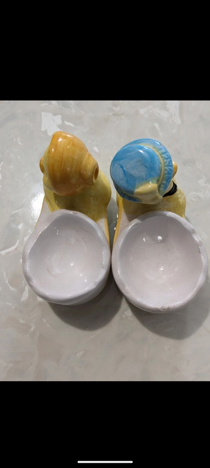 Lot de deux coquetiers vintage. - photo numéro 3