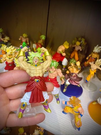 Figurine dragon ball gashapon hg Broly