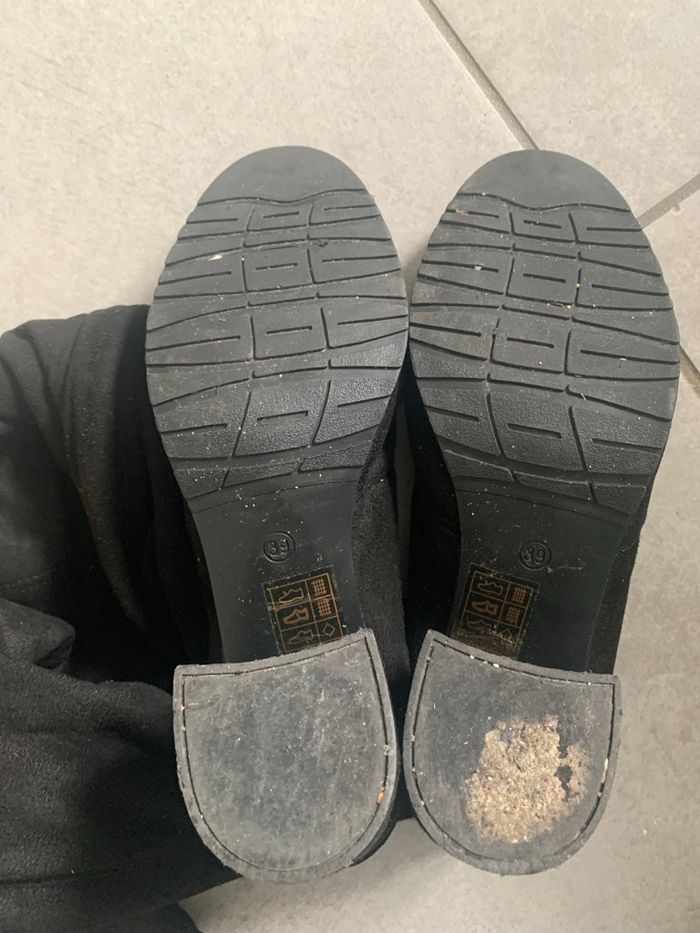 Cuissardes effet daim taille 39 - photo numéro 4